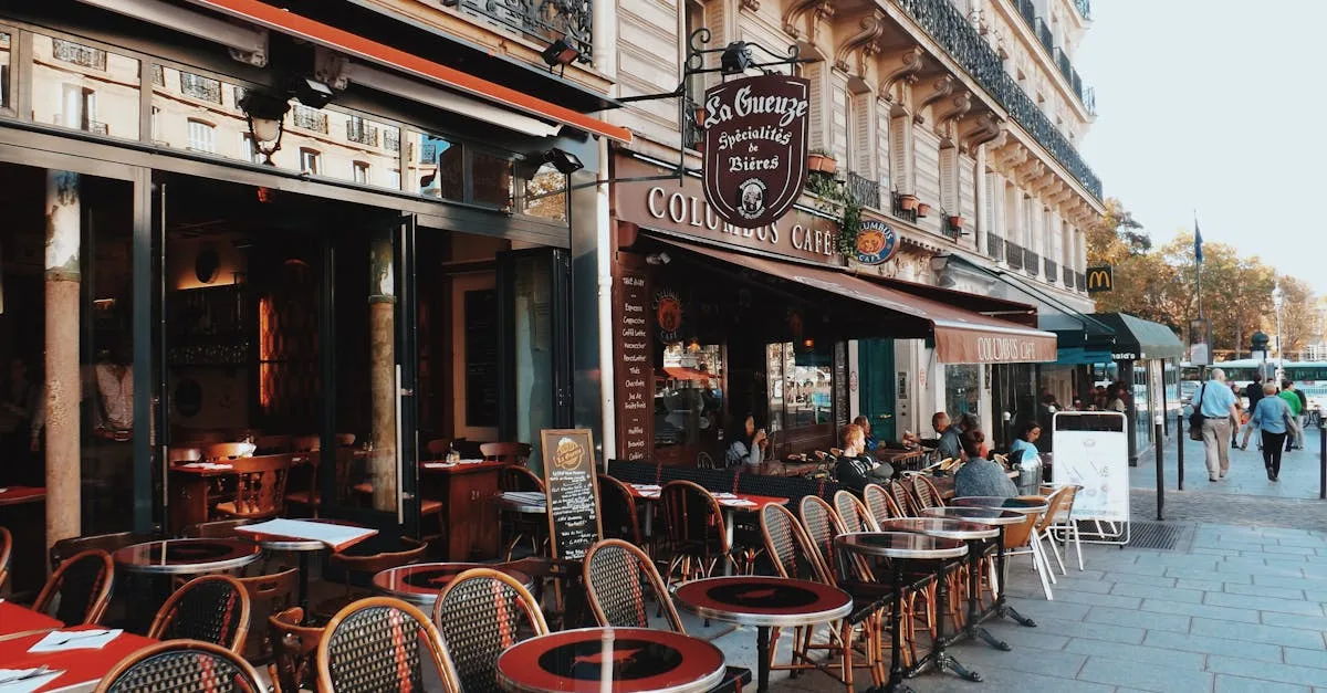 découvrez notre restaurant français cosy, endroit idéal pour savourer des plats traditionnels dans une ambiance chaleureuse et conviviale.